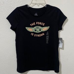 Star Wars baby yoda girls t-shirt